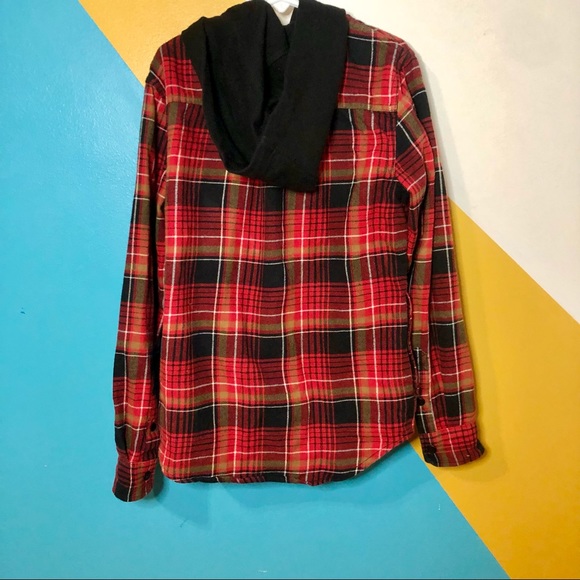 📌SOLD Kids Vans Red Flannel Shirt - Picture 2 of 13